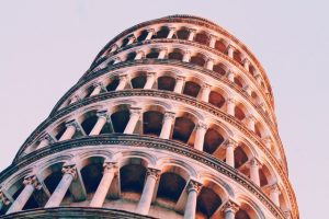 Torre Pendente di Pisa, or Leaning Tower of Pisa
