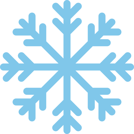 An icon showing a snowflake