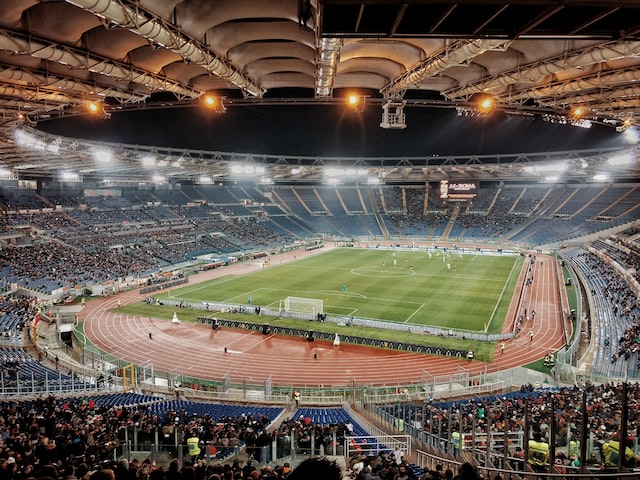 The Olympic Stadium in Rome