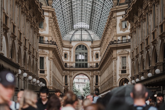 Galleria Vittorio Emanuele II in Milan