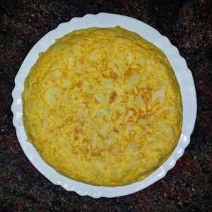 Frittata with potatoes