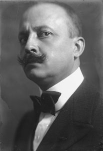 Person with mustache